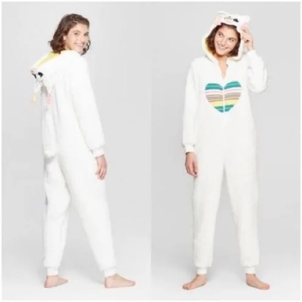 Xhileration llama onesie pajamas size M/L.